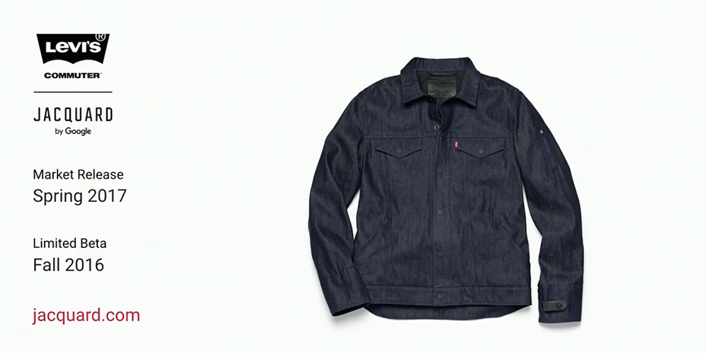 Levi's dan Google Kolaborasi Bikin Jaket Denim Canggih!